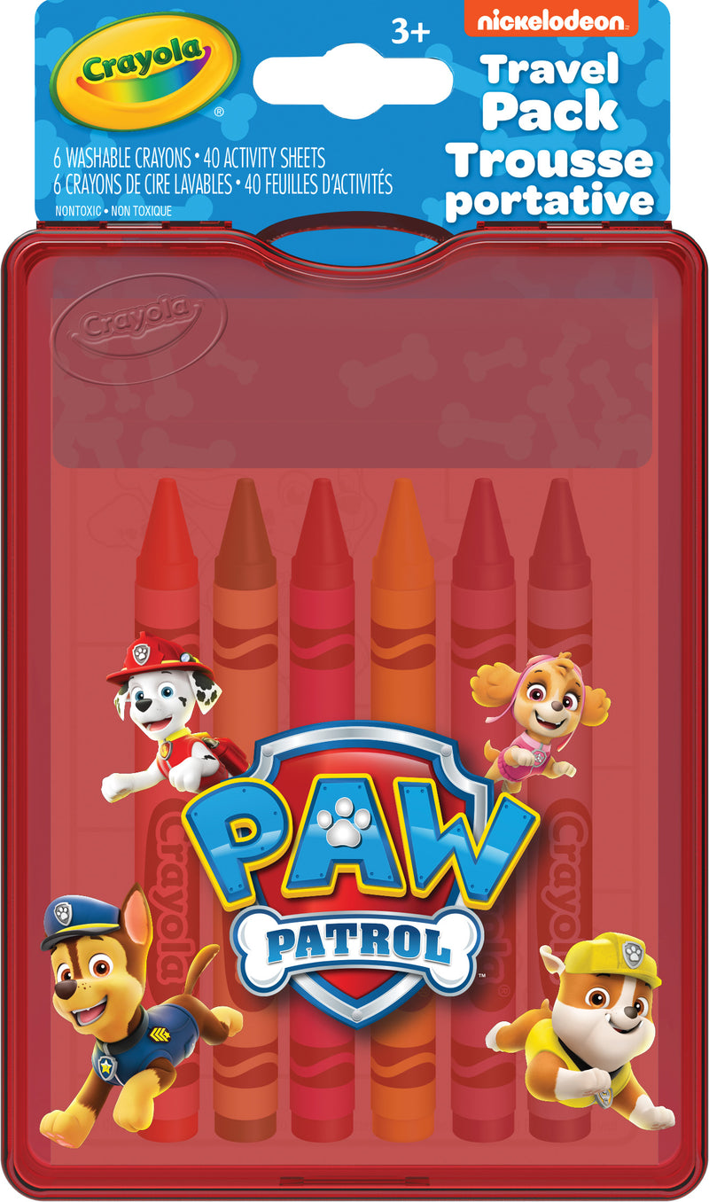 Crayola Mini Travel Pack, Paw Patrol