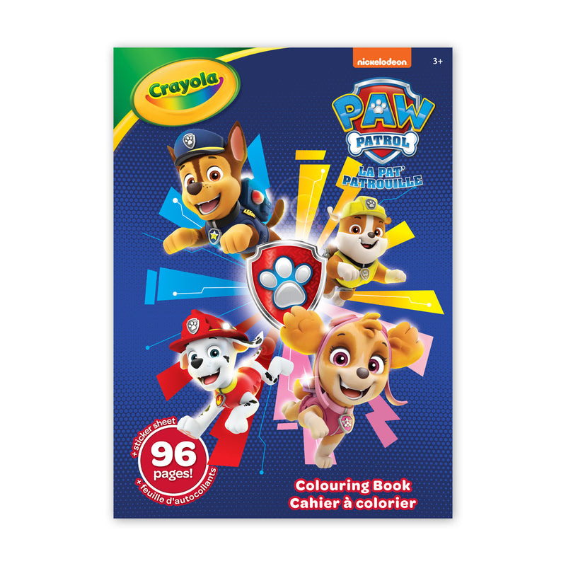 96pg Licensed Colouring Book, Paw Patrol