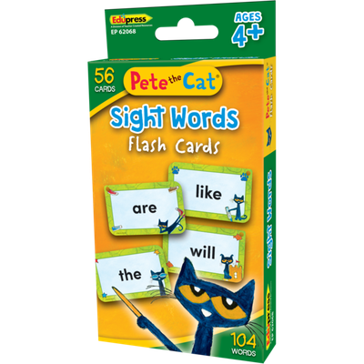 Pete the Cat® Sight Words Flash Cards-shop.theteacherscrate