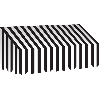Black & White Stripes Awning-shop.theteacherscrate