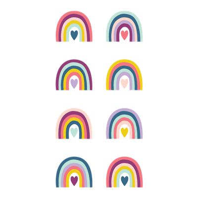 Oh Happy Day Rainbows Mini Stickers-shop.theteacherscrate