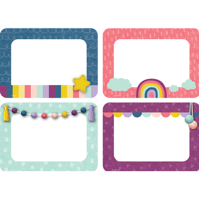 Oh Happy Day Name Tags/Labels - Multi-Pack-shop.theteacherscrate