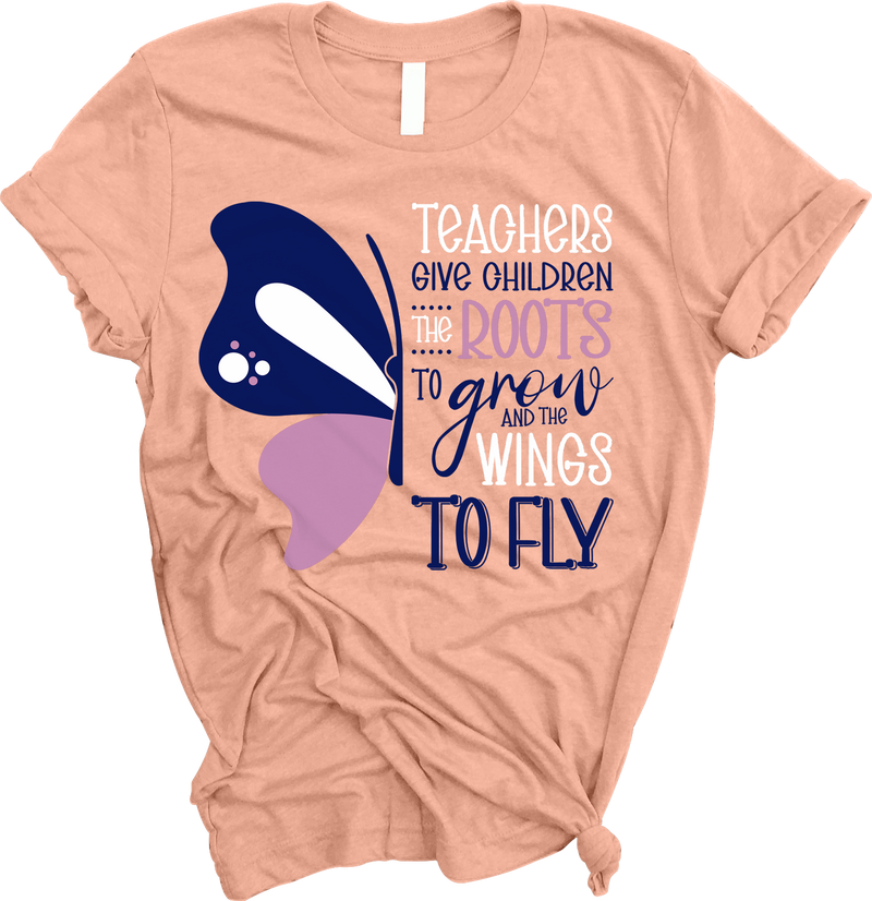"Wings To Fly" Teacher Tee