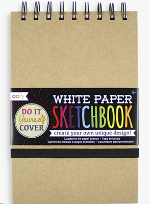 white diy cover sketchbook-shop.theteacherscrate