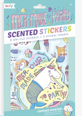 Mer-Made To Party Scented Stickers-shop.theteacherscrate