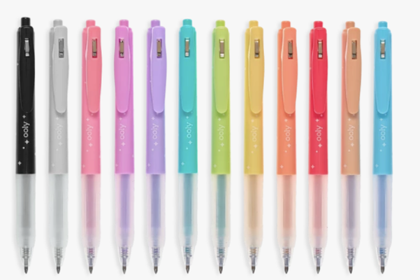 Oh My Glitter! Retractable Gel Pens-Set Of 12-shop.theteacherscrate