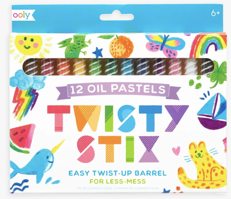 Twisty Stix Oil Pastels-shop.theteacherscrate