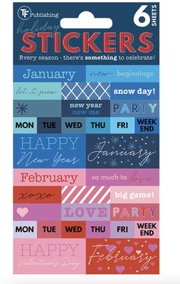 Seasonal Monthly Planner Sticker Pack-shop.theteacherscrate