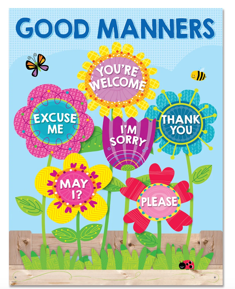 Garden of Good Manners Chart