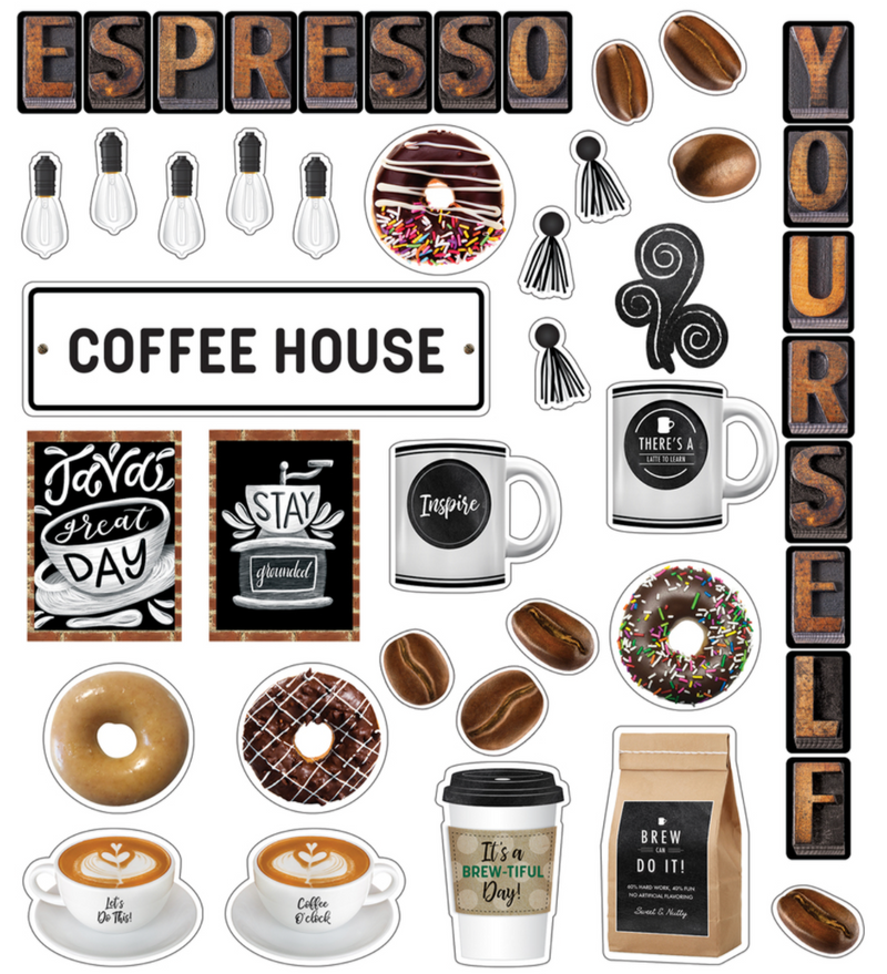 Espresso Yourself Mini Bulletin Board Set
