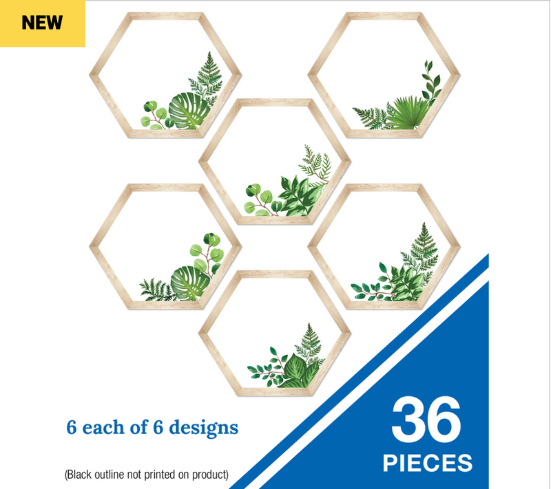 Simply Boho Hexagons Cut-Outs