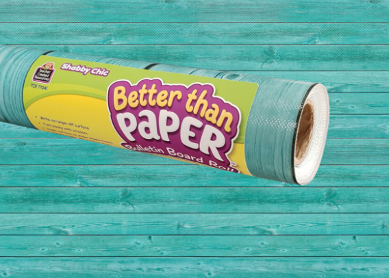 Shabby Chic Wood Better Than Paper Bulletin Board Roll