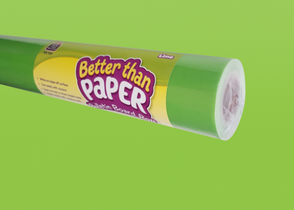 Lime Better Than Paper Bulletin Board Roll